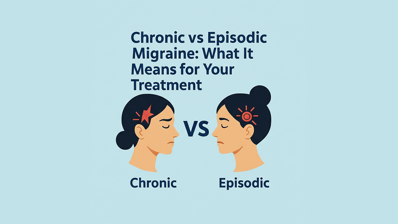 Chronic vs Episodic Migraine: What It Means for Your Treatment