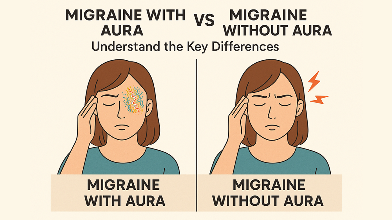 Migraine with Aura vs Migraine without Aura: Understand the Differences